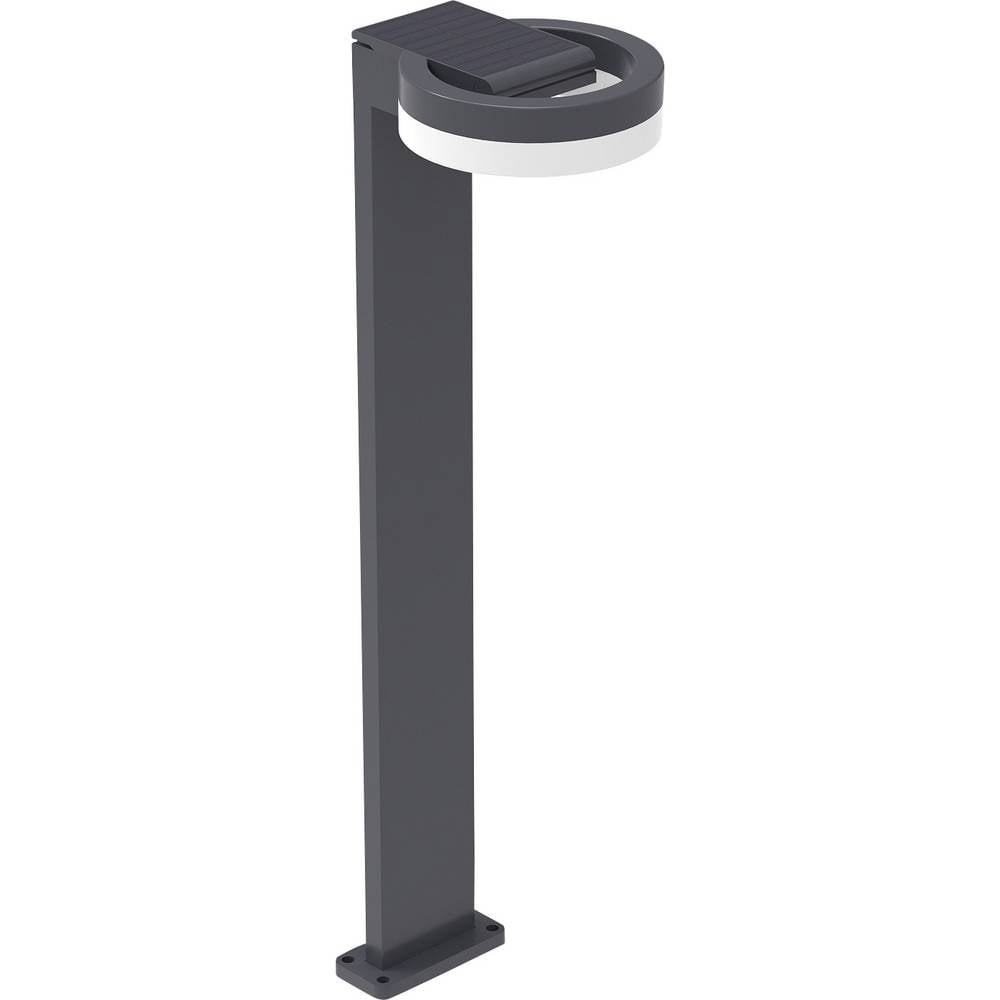 ECO-Light 6915802118 LED-Solar-Aussenswegel. mit BWM RUNDA Staande lamp op zonne-energie LED LED vast ingebouwd 12 W Zwart