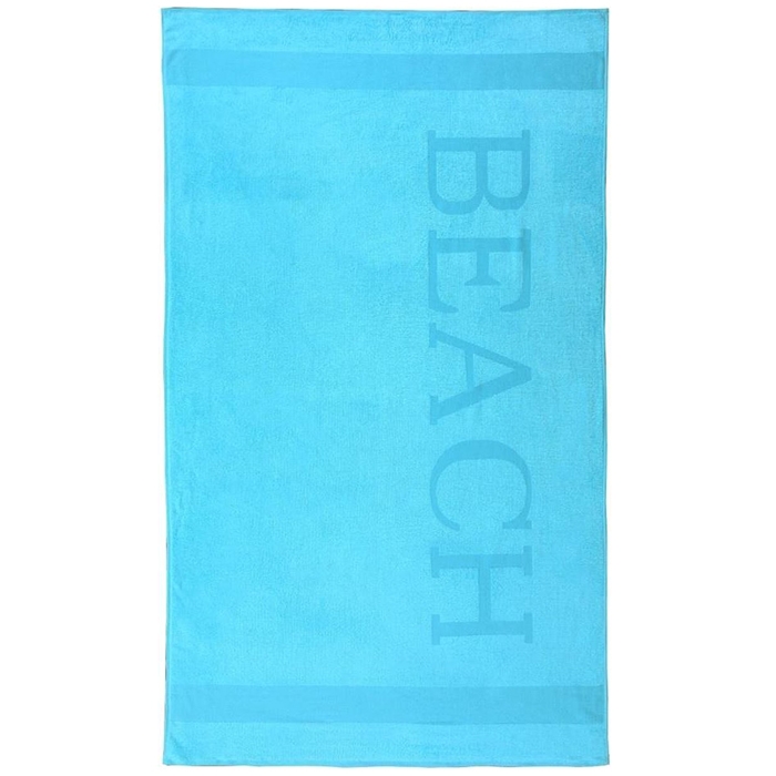 Lucca Beach Strandlaken Aqua (100x200 cm)