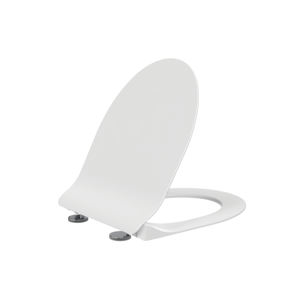 SaniGoods Serra wc-zitting soft close glanzend wit