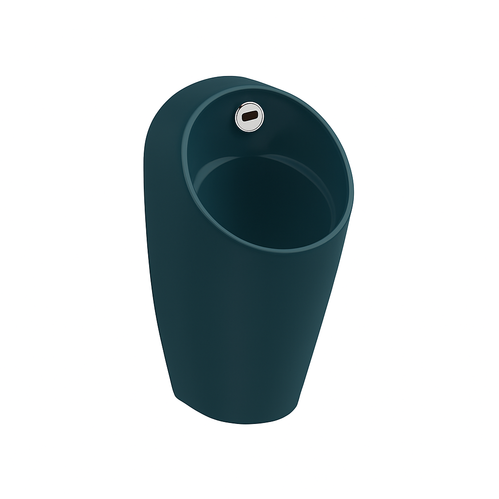 Isvea Infinity urinoir met sensor petrol