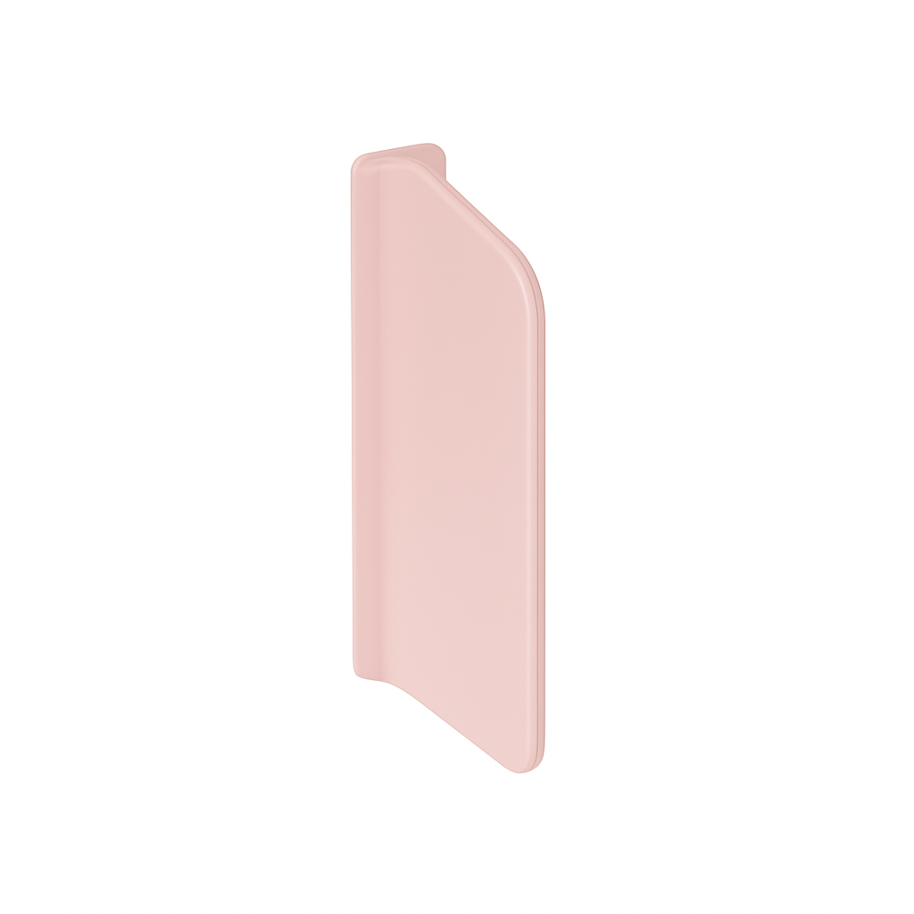 Isvea Infinity urinoir scheidingswand roze