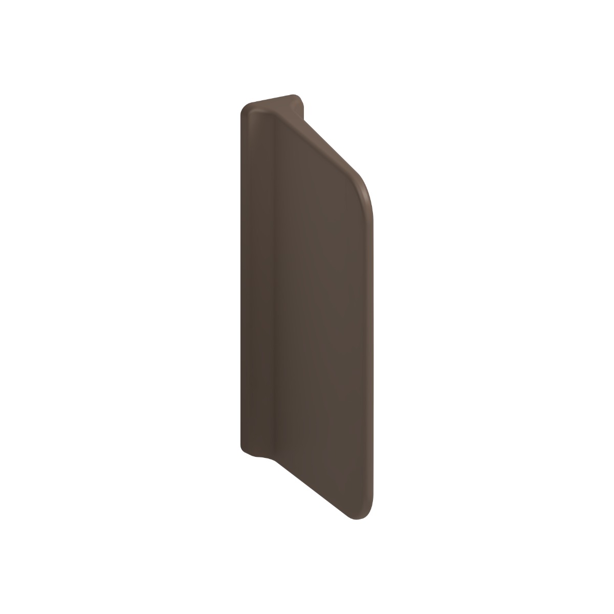 Isvea Infinity urinoir scheidingswand taupe