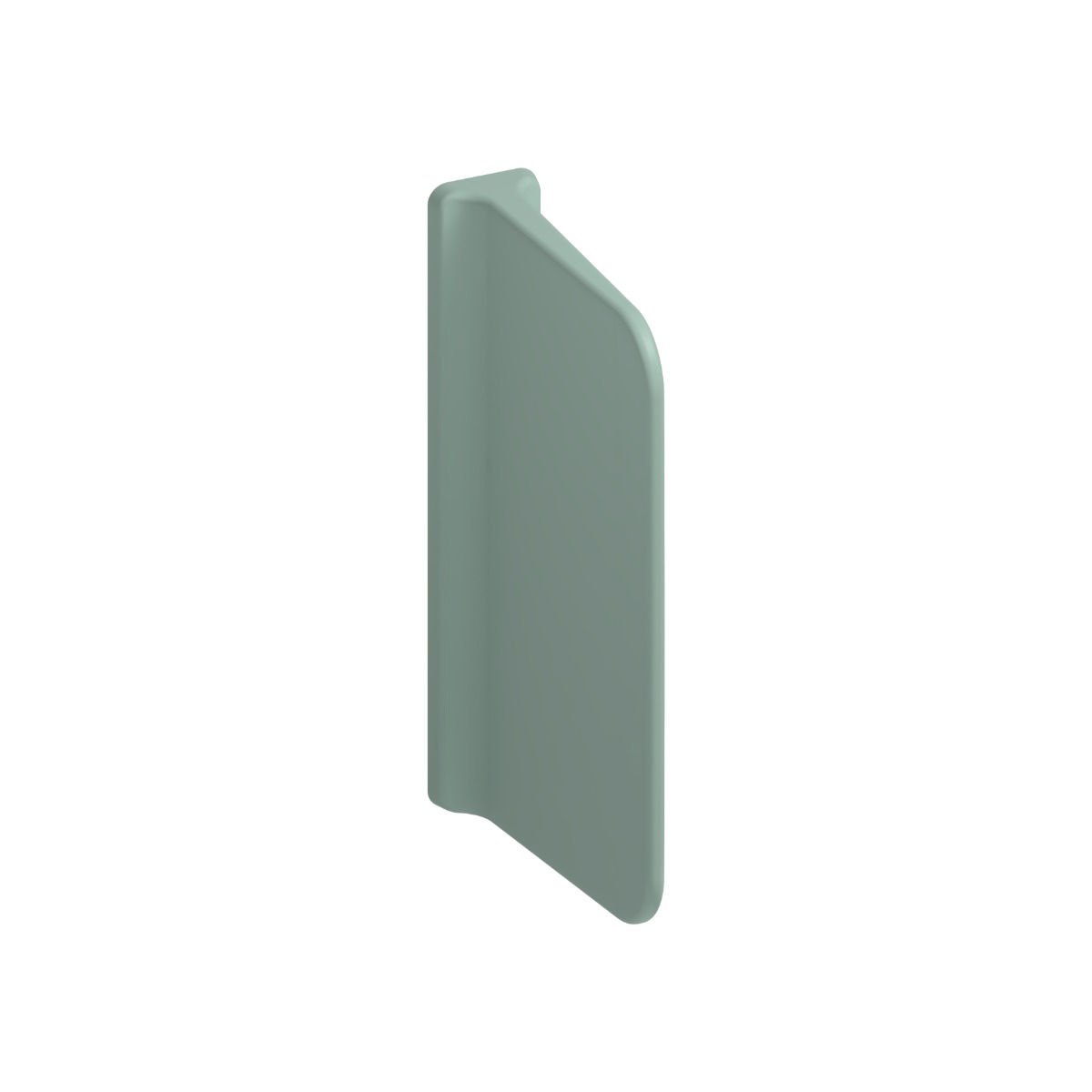 Isvea Infinity urinoir scheidingswand mintgroen