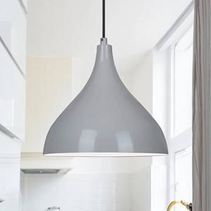 ROYALTECH H&auml;ngeleuchte Adash, grau, Metall, &Oslash; 26 cm, E27