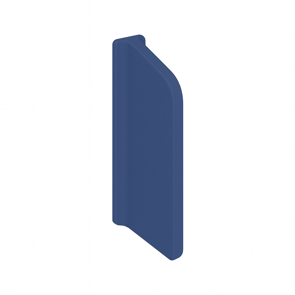 Isvea Infinity urinoir scheidingswand blauw