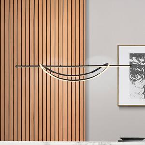 Milagro Lighting LED-H&auml;ngeleuchte Ambar, Metall, schwarz, 4.000 K