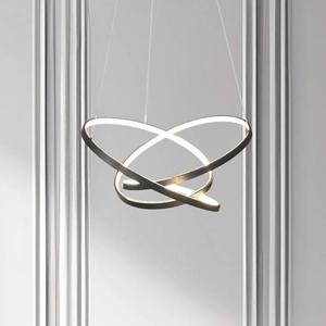 Milagro Lighting LED-H&auml;ngeleuchte Empoli, Metall, schwarz, 4.000 K