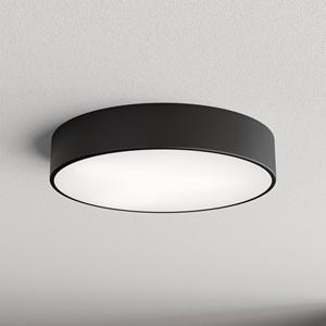 TEMAR LIGHTING Deckenlampe Cleo 400, schwarz, Sensor, IP54, &Oslash; 40 cm, Metall