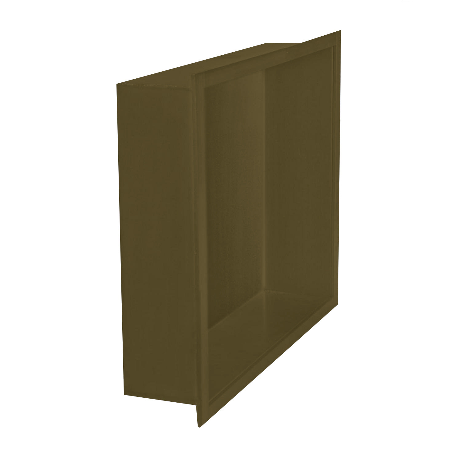Boss & Wessing BWS Inbouwnis | 30x30x7 cm | Mat Metallic Brown 