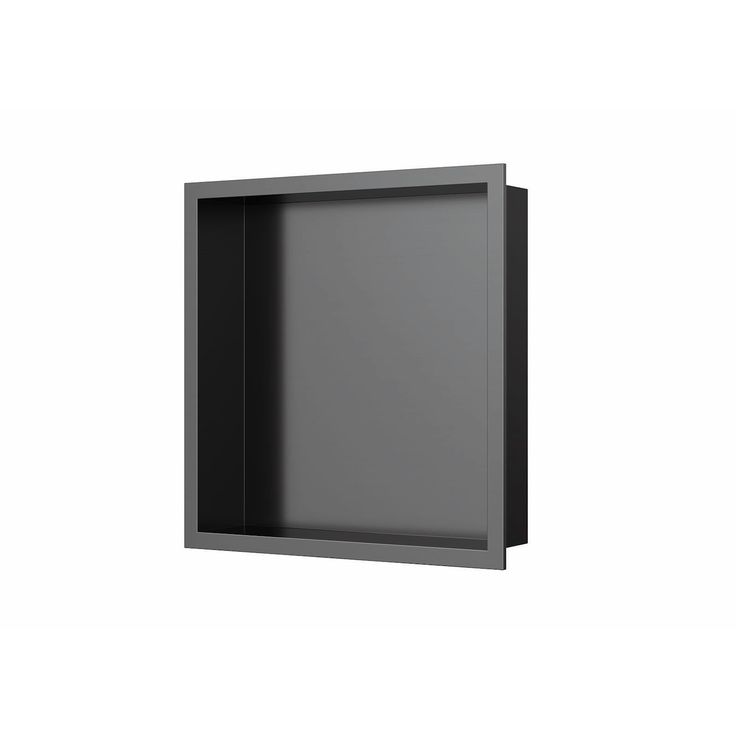 Luca Sanitair Inbouwnis  30x30x6,5 cm RVS Gunmetal PVD 