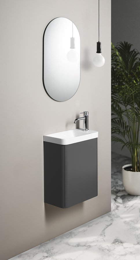 Sapho Zorba toiletmeubel antraciet
