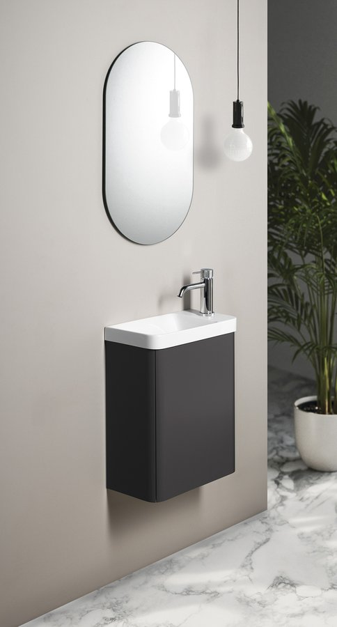 Sapho Zorba toiletmeubel zwart