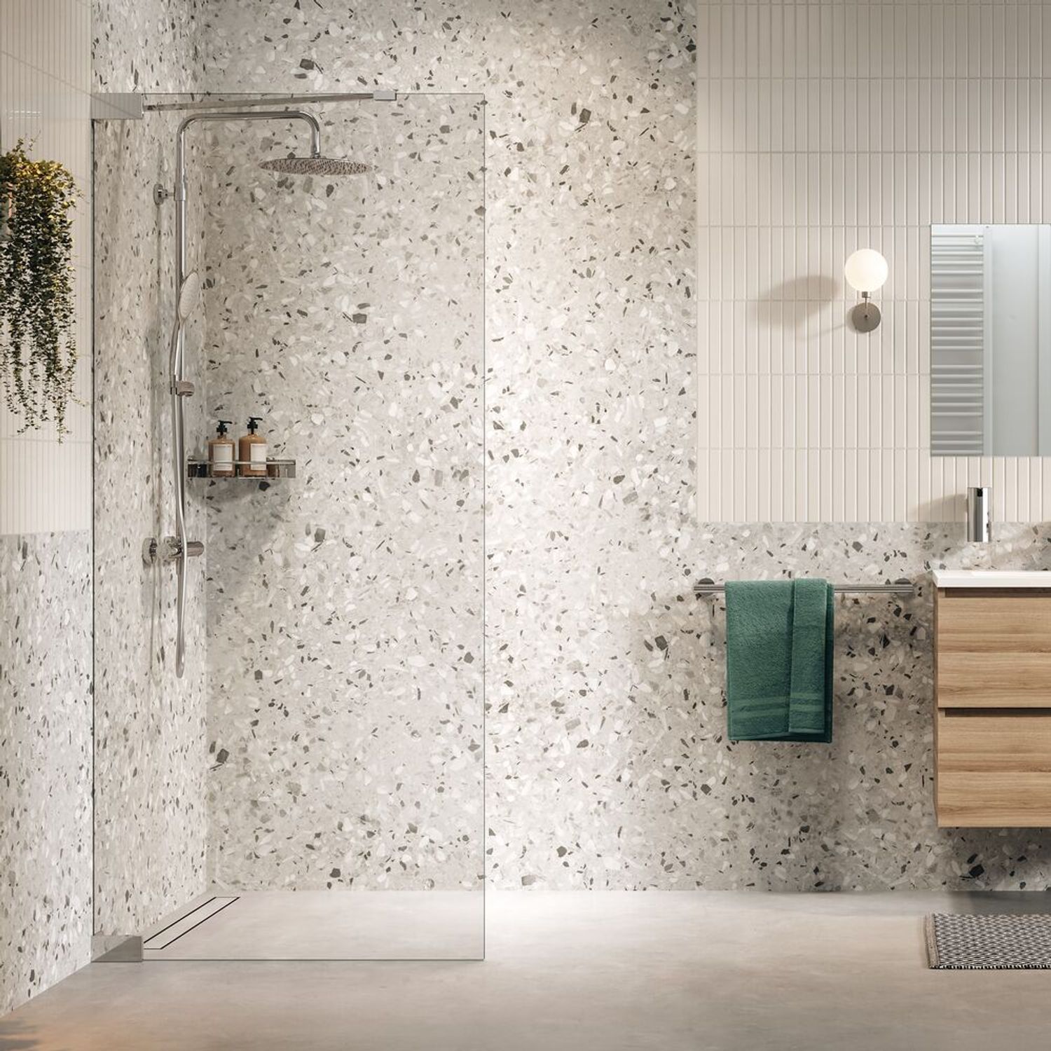 Sealskin  Inloopdouche Pure 88 X 200cm - Chroom Profiel - 8 Mm Helder Glas