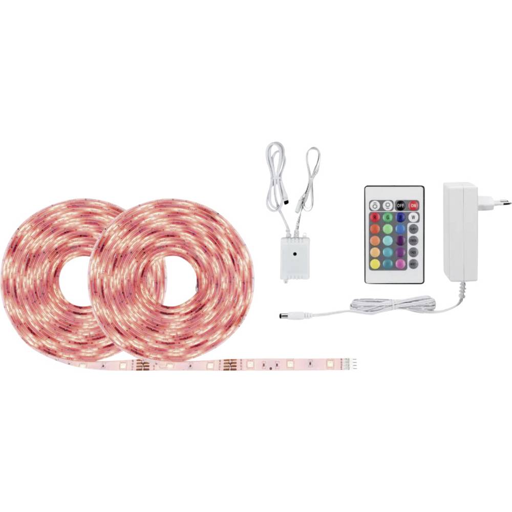 Paulmann SimpLED 78980 LED-strip complete set Met connector (male) 12 V 10 m RGB 1 stuk(s)