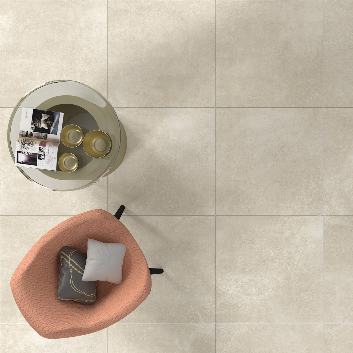 Flaminia Vloertegel  Surface Sand 90x90 cm Gerectificeerd 