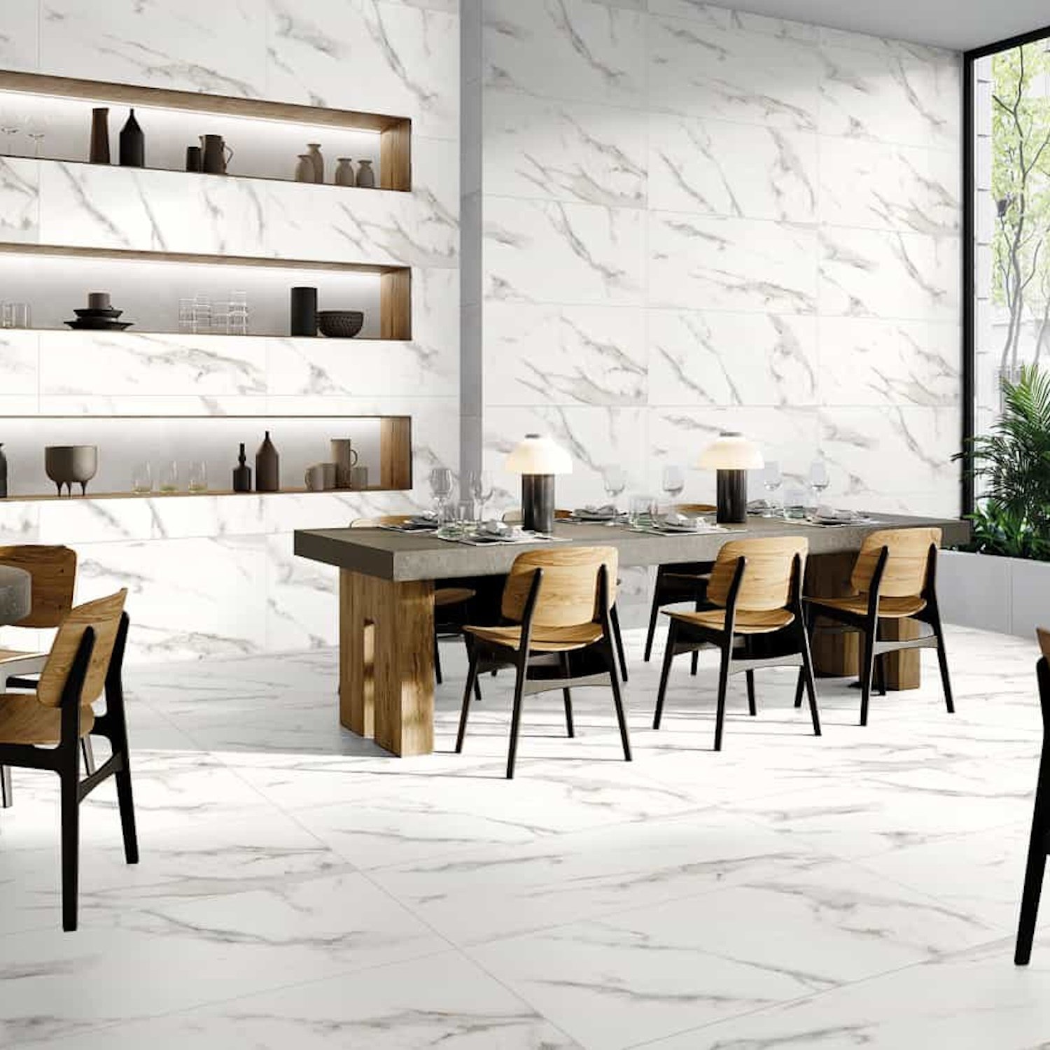 Profiker Vloertegel  Carrara Venere Mat 60x120 cm 