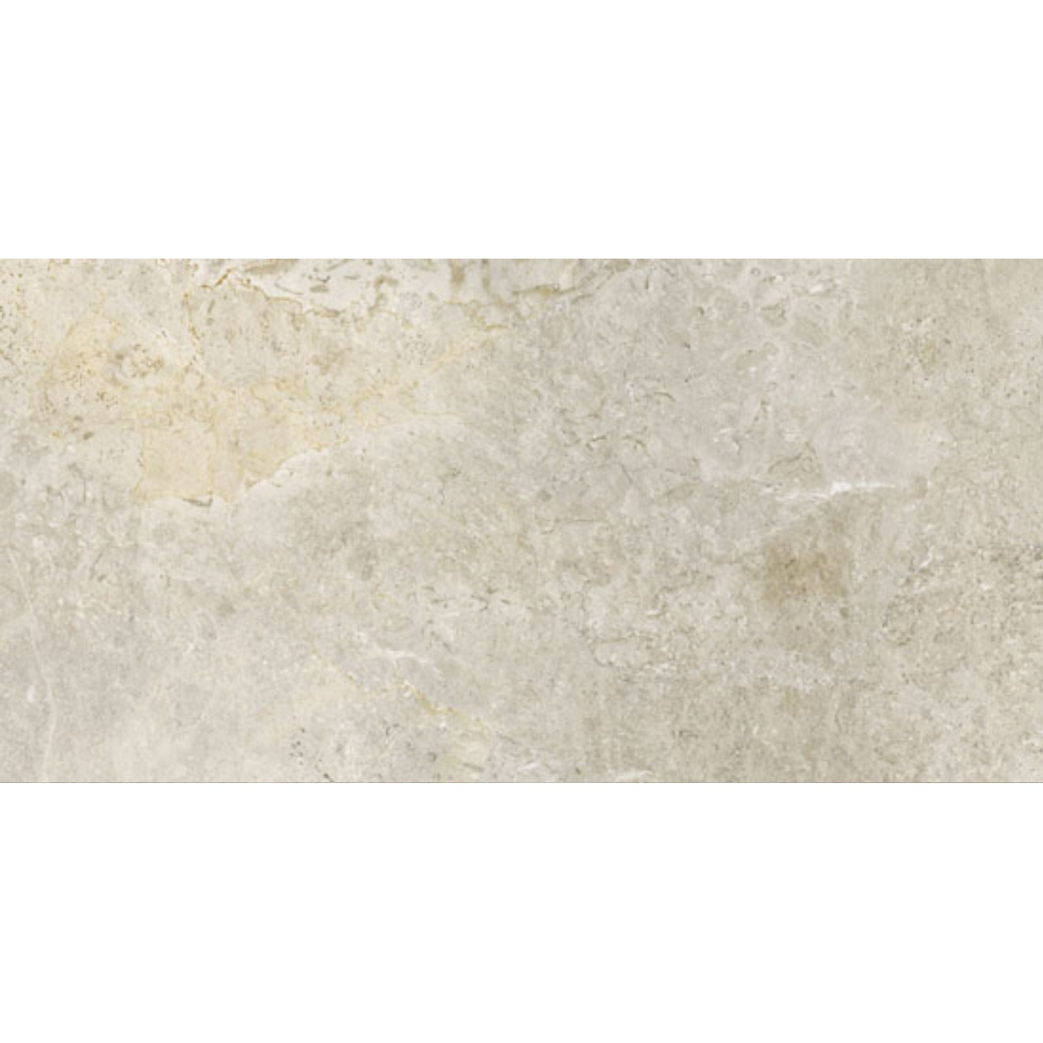 Porcelaingres Vloertegel  Royal Stone 30x60 cm Mat Wit 