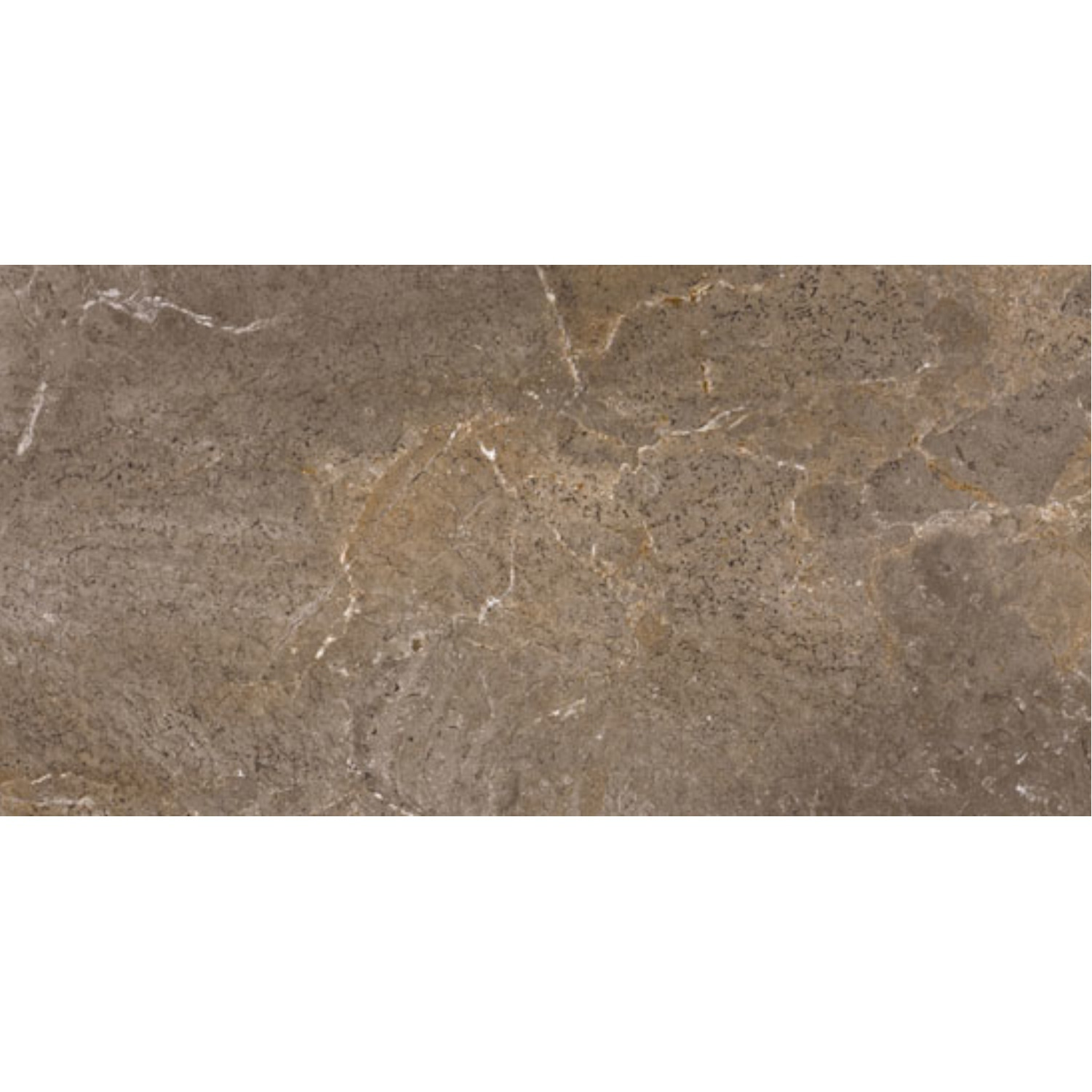 Porcelaingres Vloertegel  Royal Stone 30x60 cm Mat Bruin 
