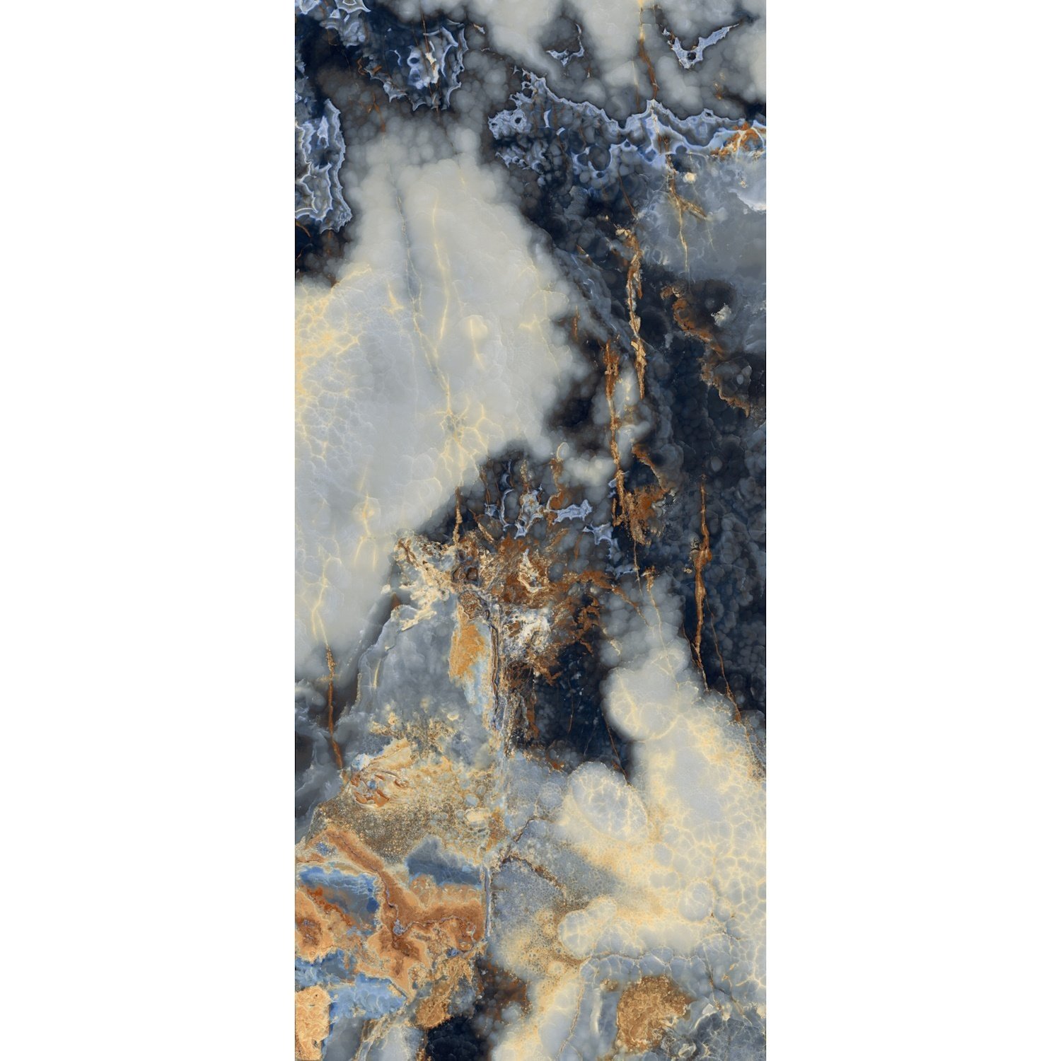 Energieker Vloer- en Wandtegel  Ekxtreme 120x280 cm Glanzend Eternal Blue 