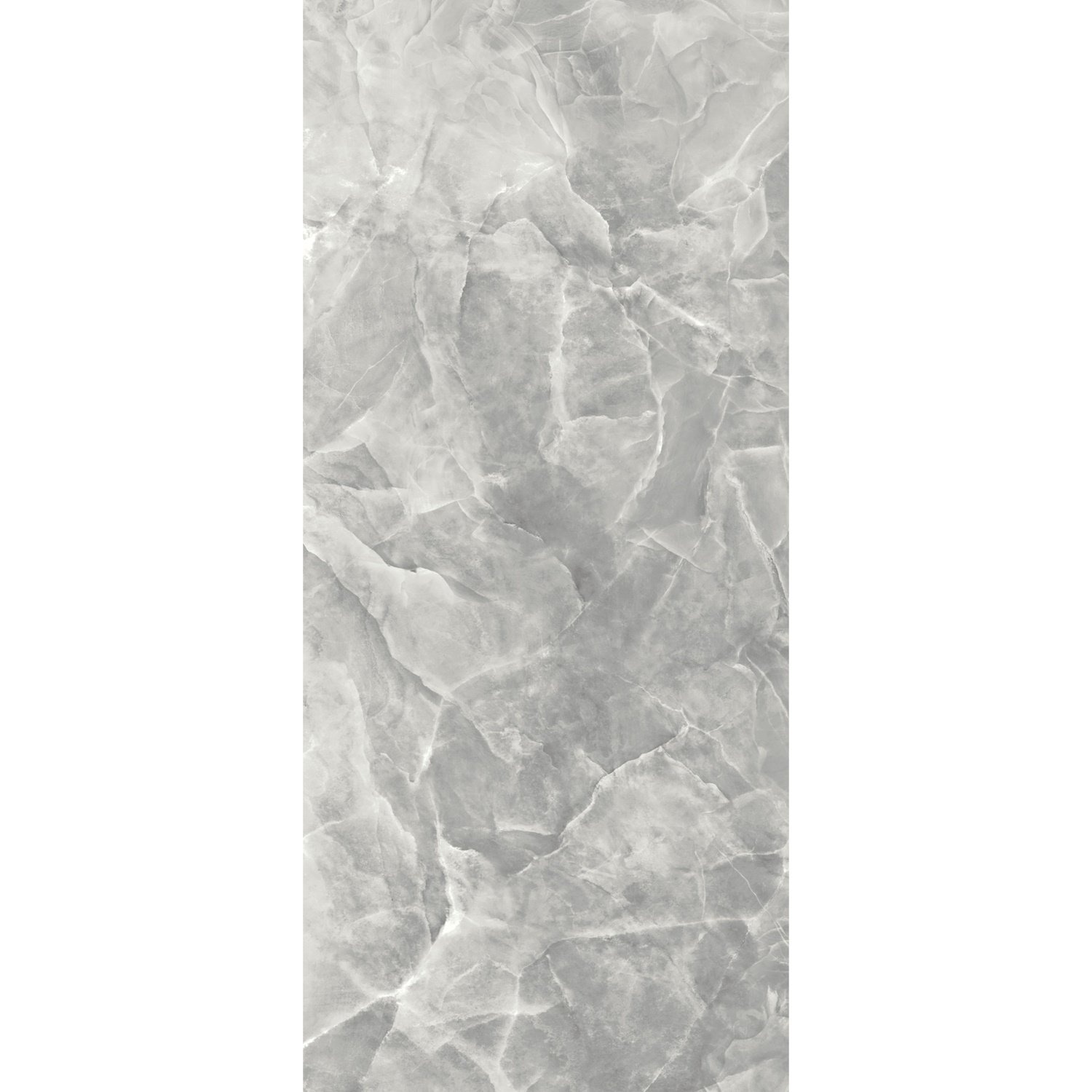 Energieker Vloer- en Wandtegel  Ekxtreme 120x280 cm Glanzend Onyx Grey 