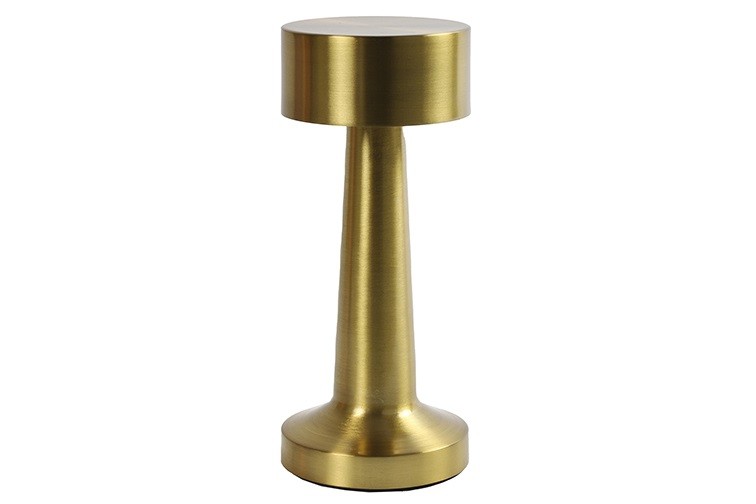 Decostar Tafellamp led Lampa metaal ro 9x9x21 cm goud 1 stuk - 