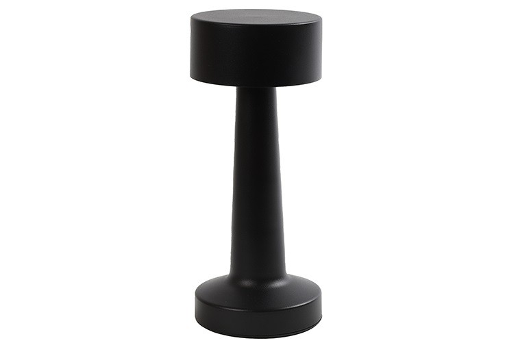 Decostar Tafellamp led Lampa metaal ro 9x9x21 cm zwart 1 stuk - 