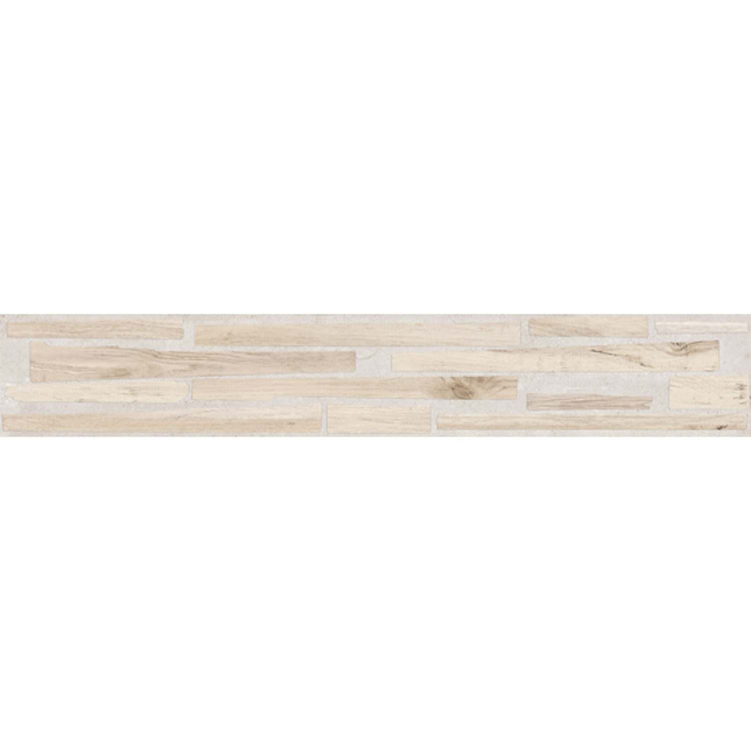 Colorker Wandtegel  Ragnar 19.5x119.2 cm 8 mm Mat White 