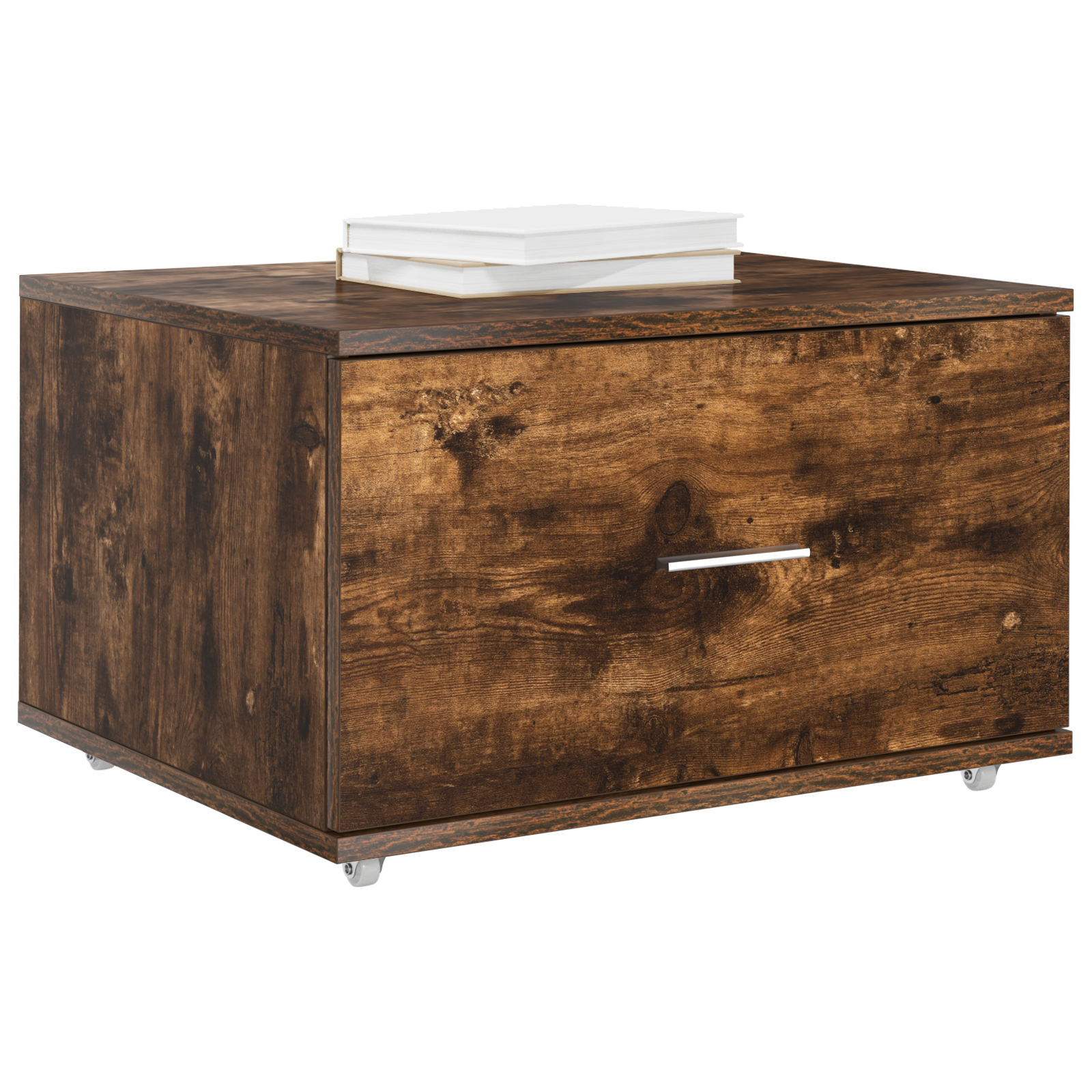 vidaXL Ladenkast Rook Eik 55x45x33,5 cm Gelaagd Hout