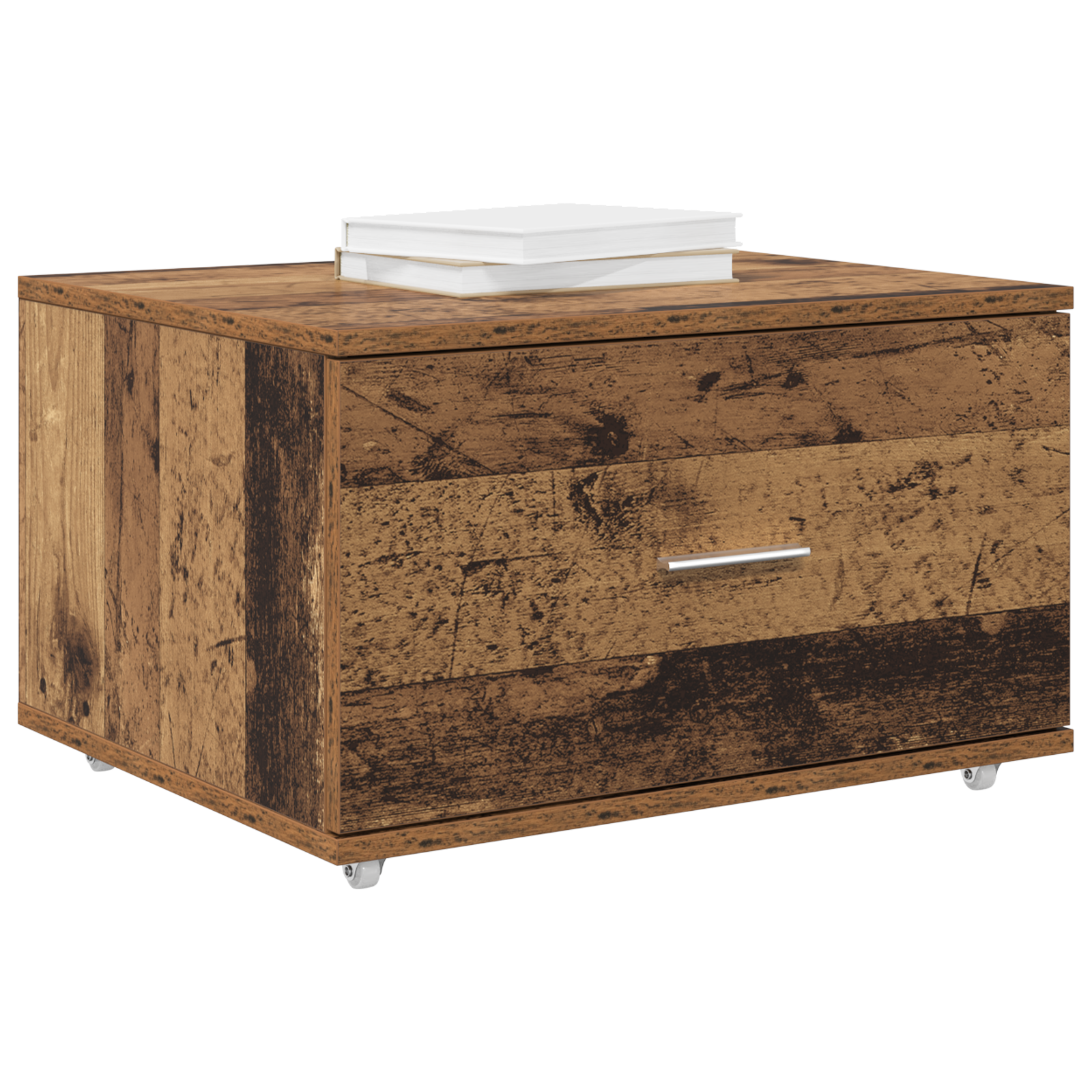 vidaXL Lade Kast Oud Hout 55x45x33,5 cm Geengineerd Hout