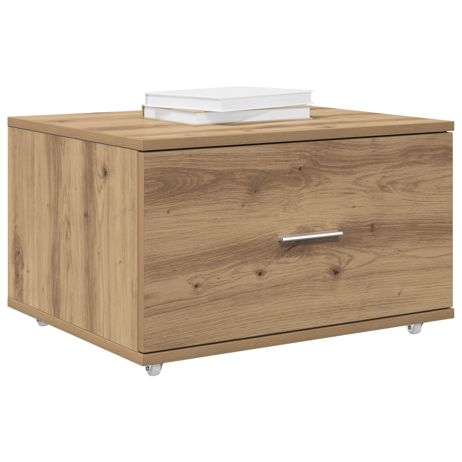 vidaXL Lade Kast Artisan Eiken 55x45x33,5 cm Geengineerd Hout