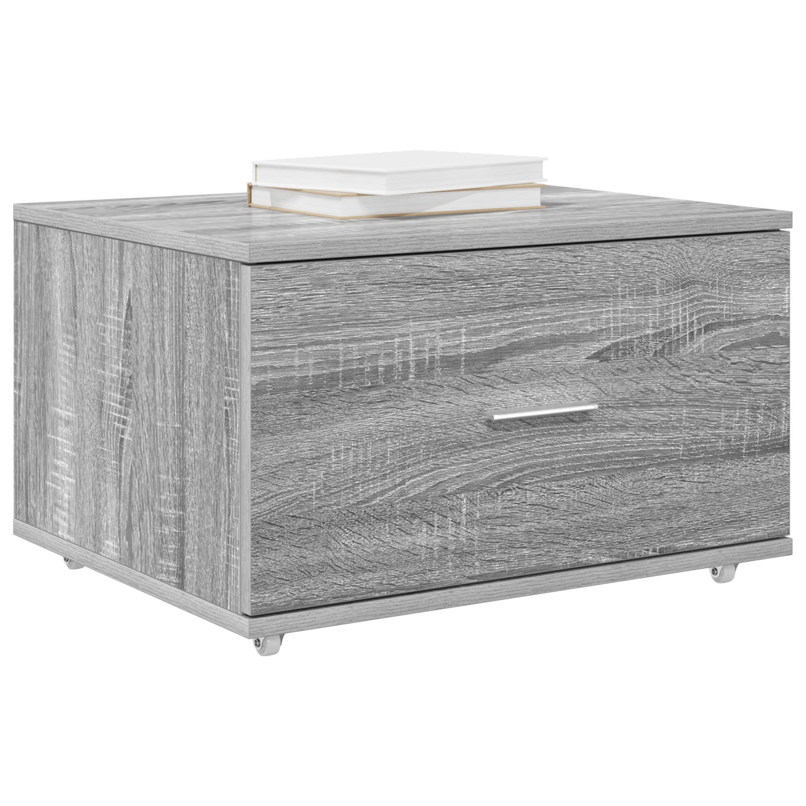 vidaXL Ladekast Grijs Sonoma 55x45x33,5 cm Bbewerkte Hout