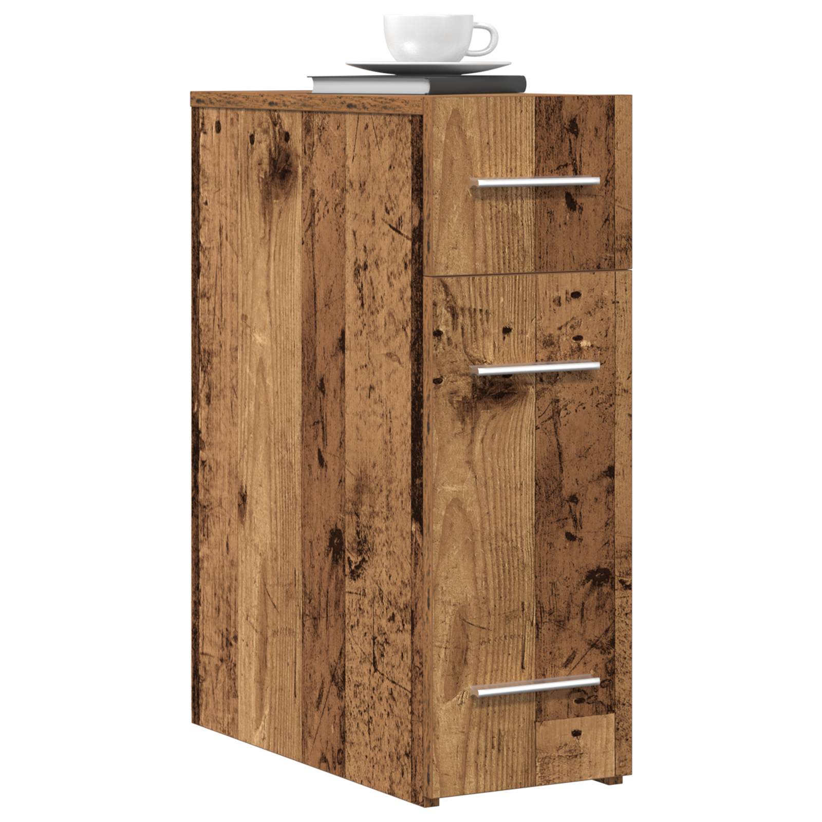 vidaXL Apothekerskast Oud Hout 20x45,5x60 cm Bewerkt Hout