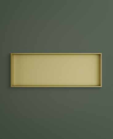 Hotbath &More inbouwnis 30x120x10cm RVS