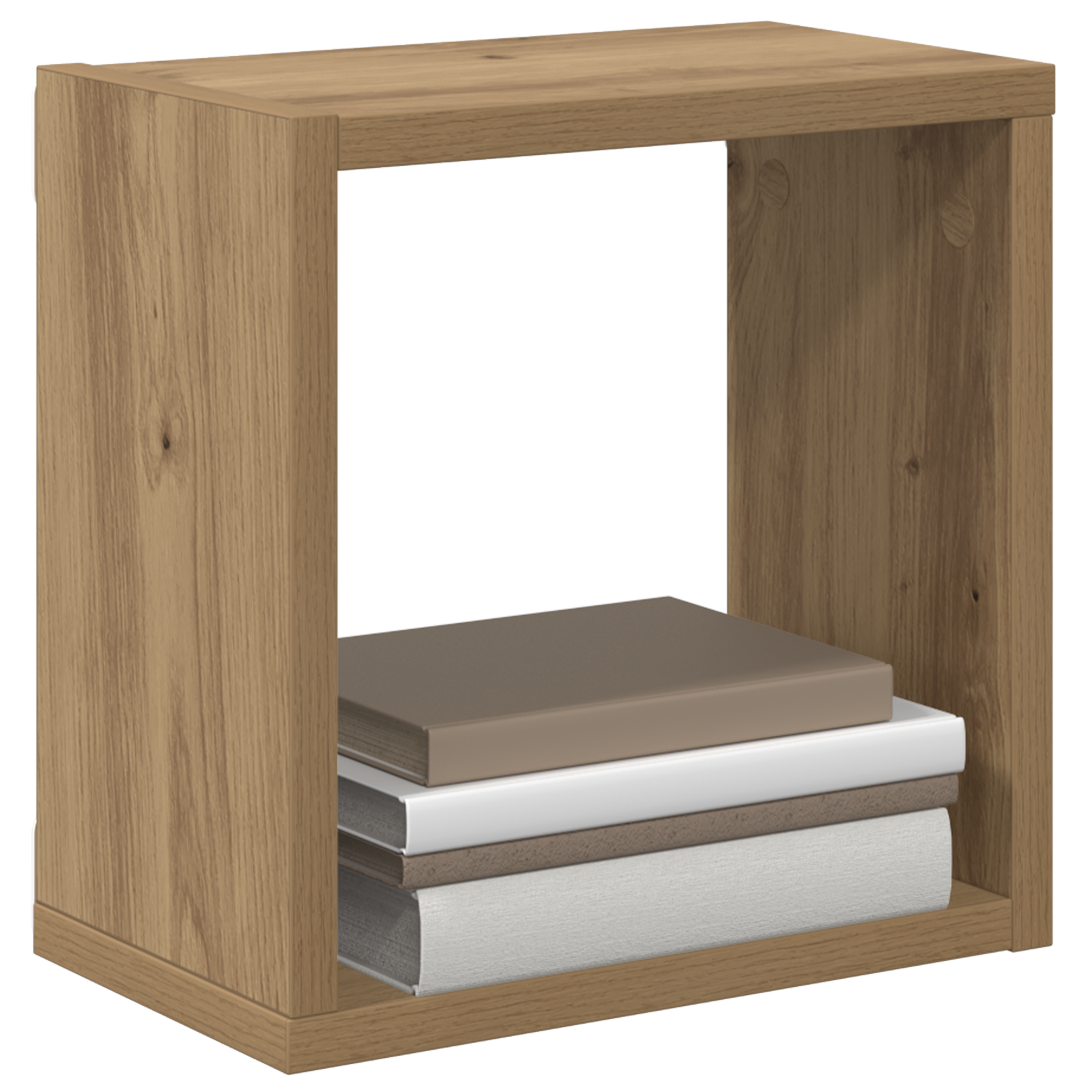 vidaXL Wandplanken Artisan Eiken MDF 26 x 15 x 26 cm Wandmontage