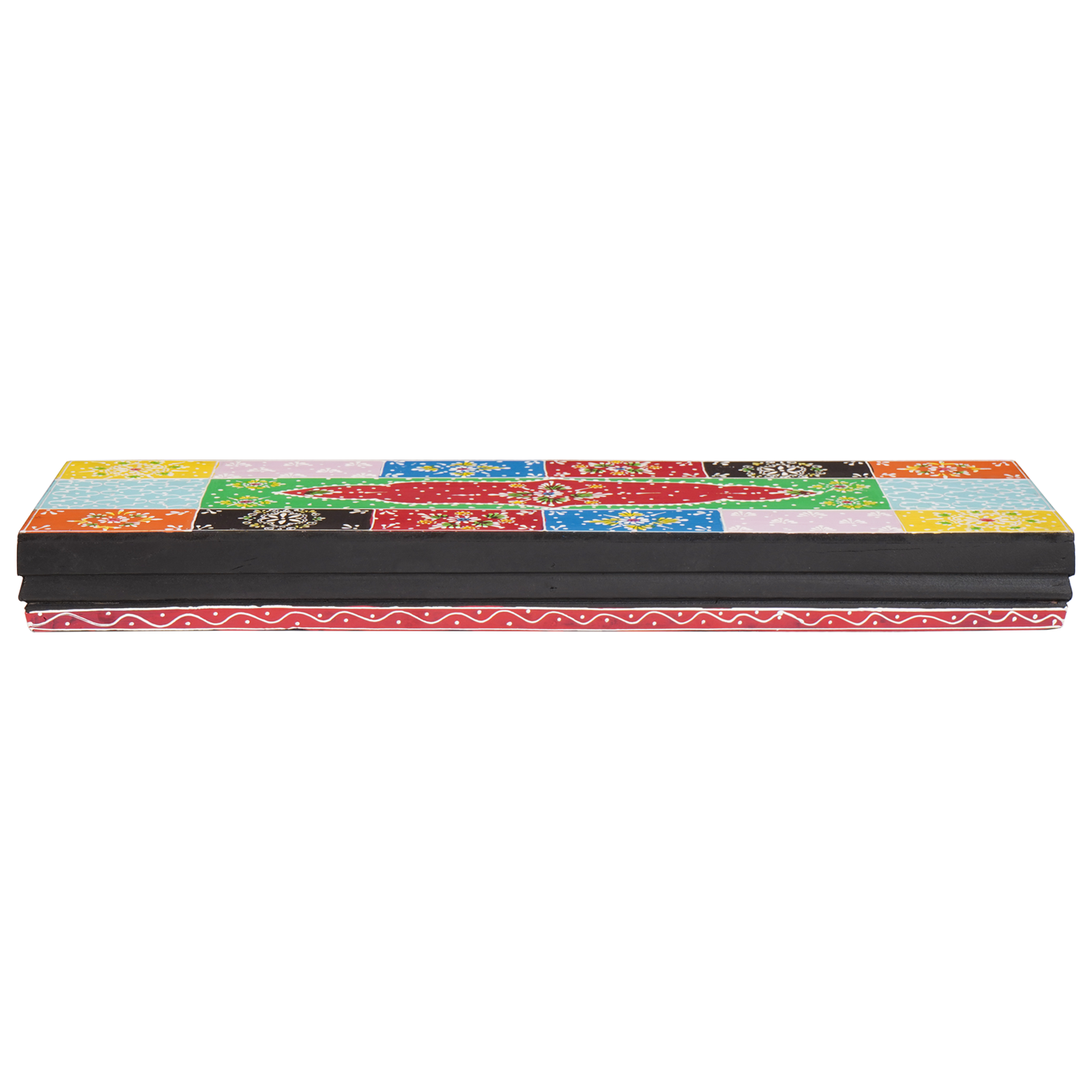vidaXL Wandplanken 2 stuks 60x20x6 cm Massief Mangohout