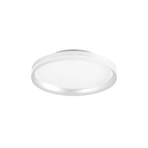 Fabas Luce LED-Deckenlampe Isy, wei&szlig;, &Oslash; 35 cm, Metall, CCT, dimmbar