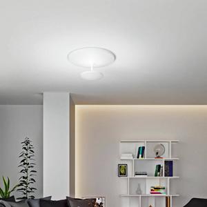 Fabas Luce LED-Deckenlampe Conrad, wei&szlig;, &Oslash; 50 cm, Metall, dimmbar