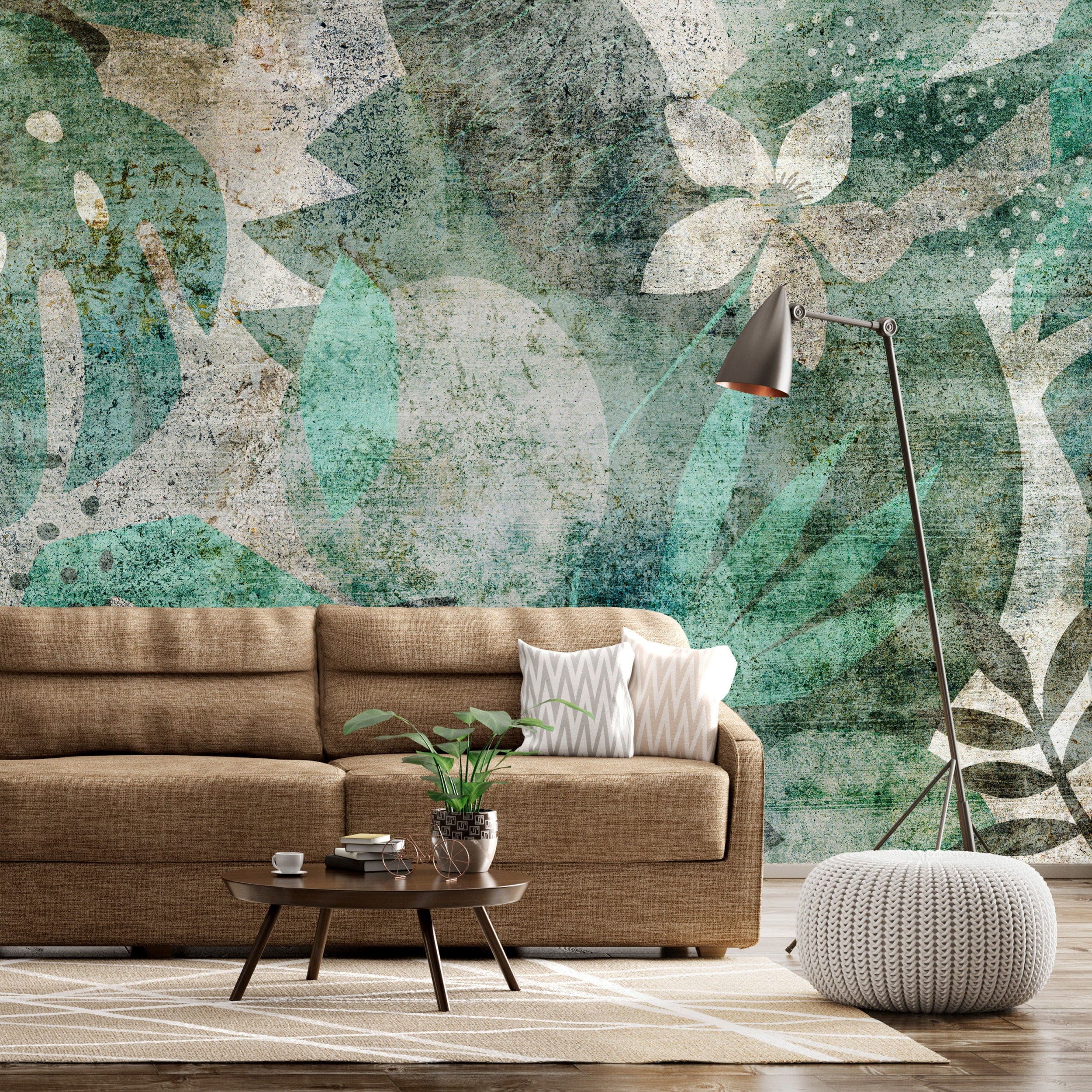 Artgeist Fotobehang - Floristic Mural - Vliesbehang