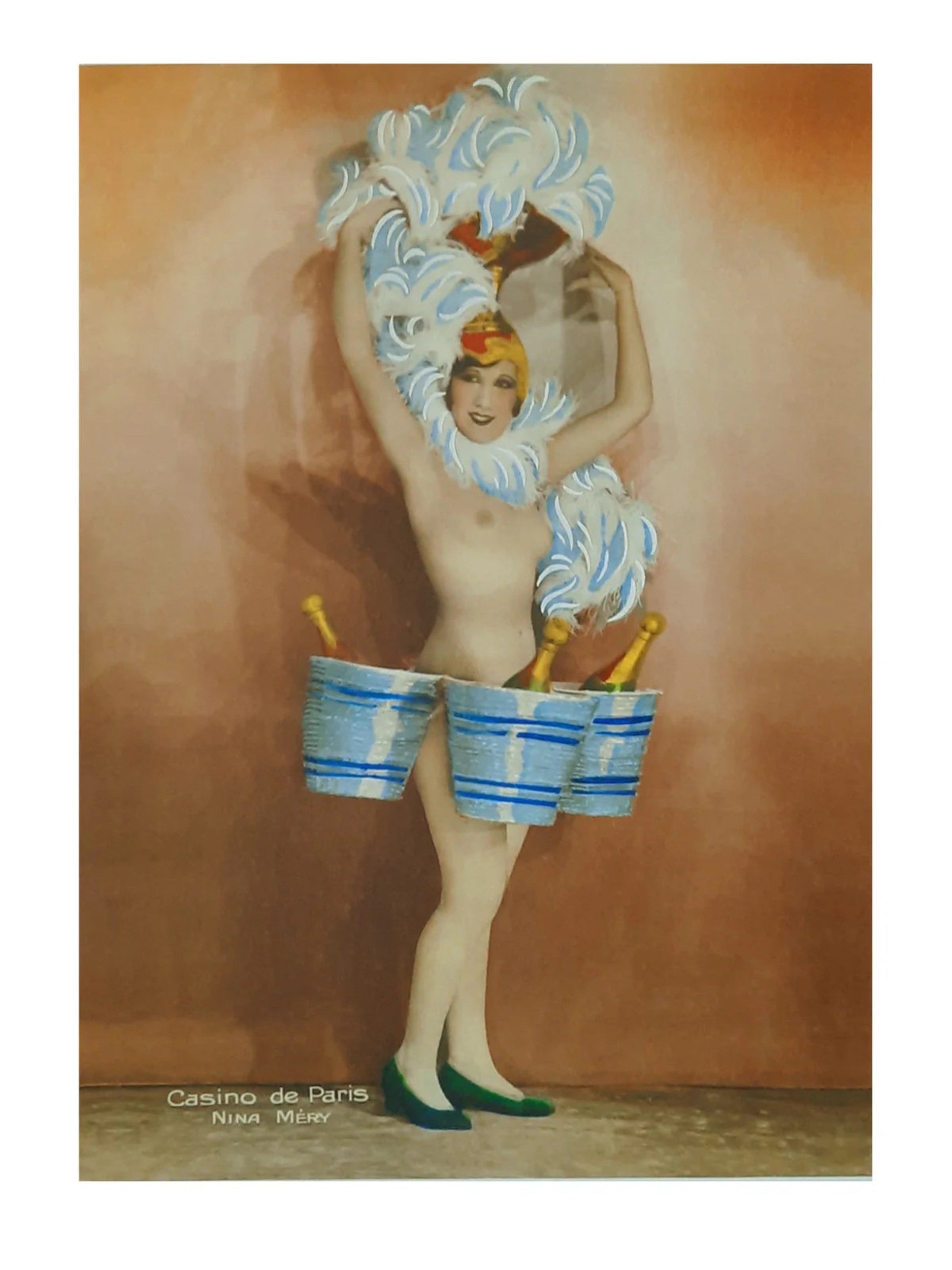 PGM Kunstdruk - Casino de Paris Nina Mery 30x40cm