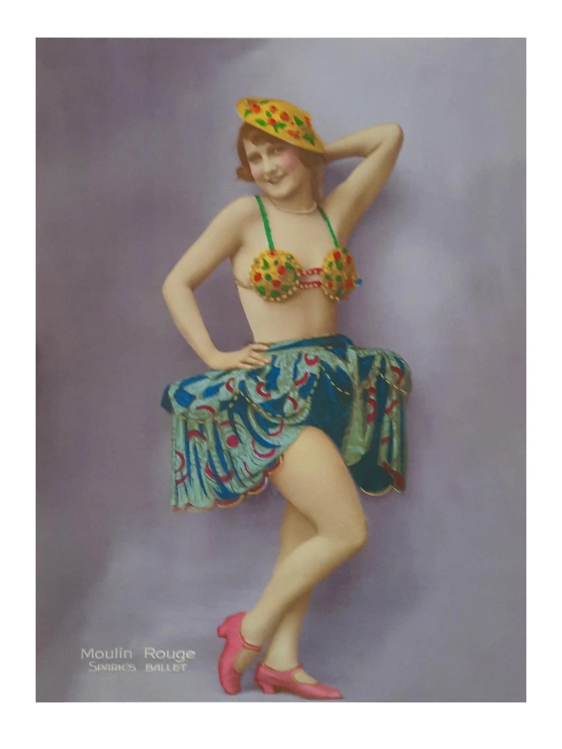 PGM Kunstdruk - Moulin Rouge Sparks Ballet 30x40cm