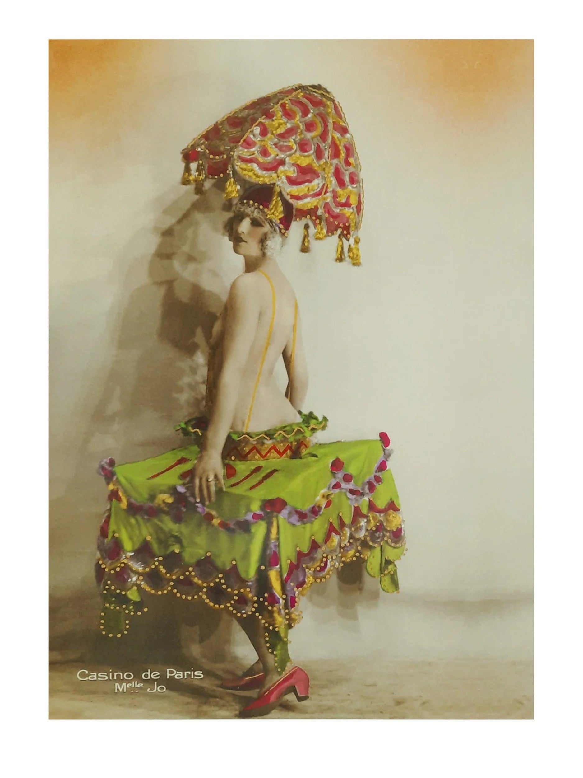 PGM Kunstdruk - Casino de Paris Mlle Jo 30x40cm
