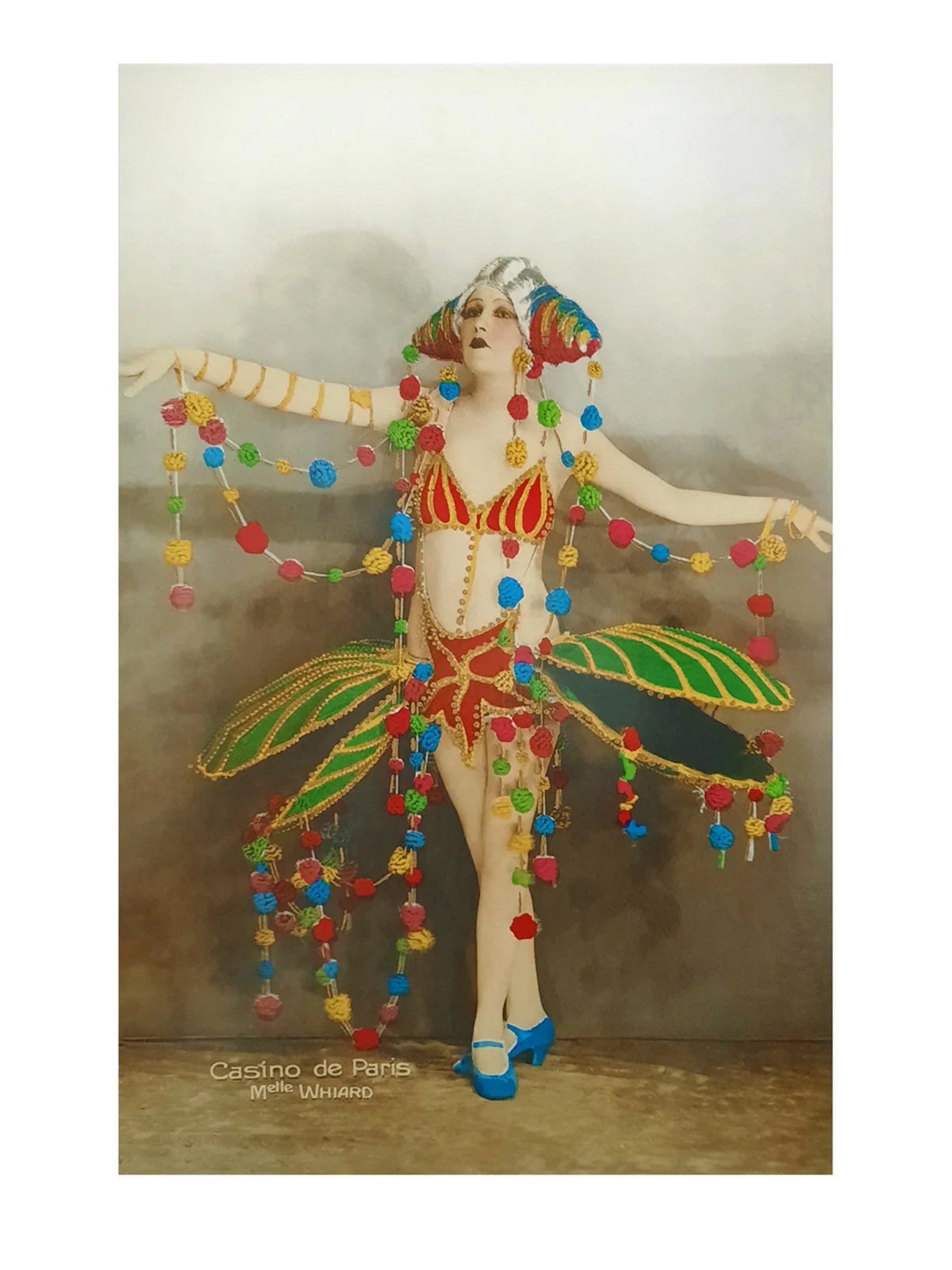 PGM Kunstdruk - Casino de Paris Mlle Whiard 30x40cm