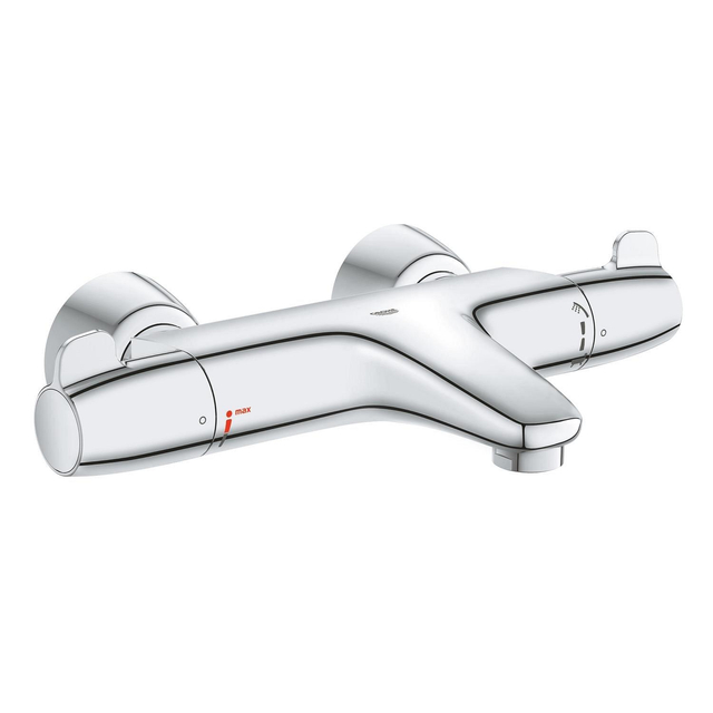 Grohe Grohtherm Special badkraan thermostatisch met omstel en koppelingen chroom 34665000