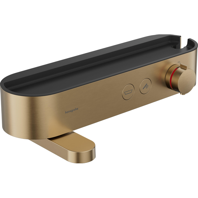 Hansgrohe Showertablet badthermostaat 400 opbouw brushed bronze 24340140