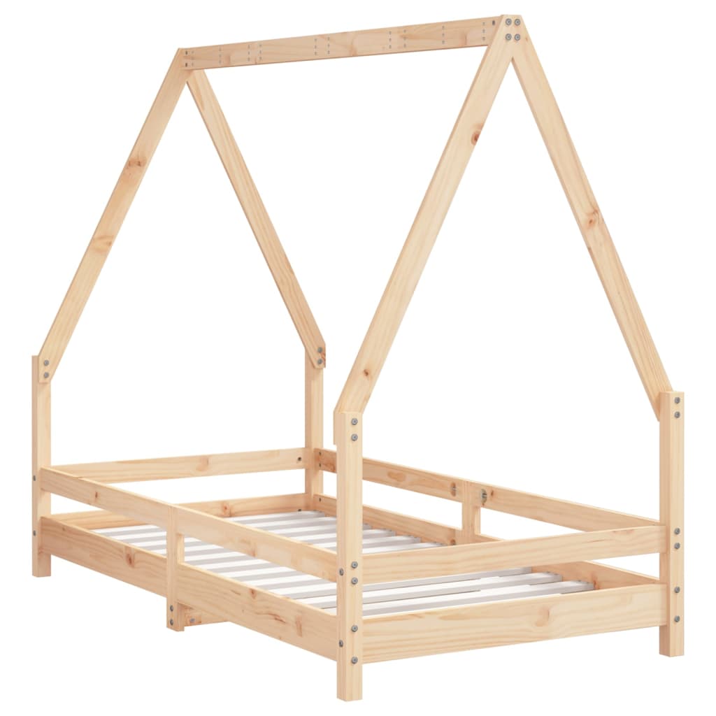 vidaXL Kinderbedframe 80x160 cm massief grenenhout