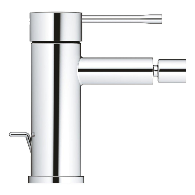 Grohe Essence New 1 gats bidetkraan S size met waste met 28mm cartouche chroom 32935001