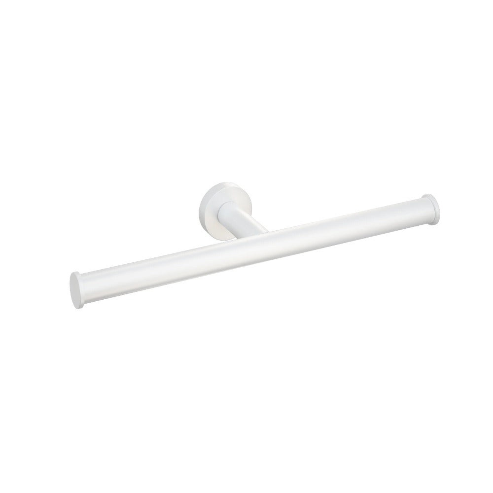 Hotbath &More dubbele toiletrolhouder wit mat