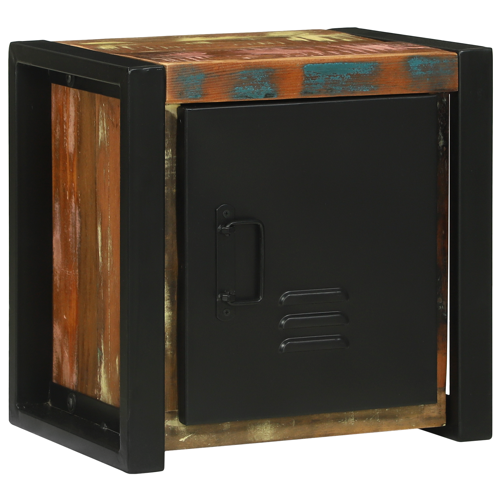 vidaXL Badkamer Wandkast 40x30x40 cm van Gerecycled Massief Hout
