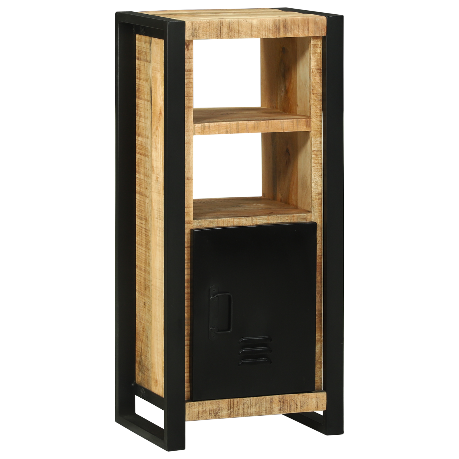 vidaXL Badkamer Wandkast 40x30x90 cm Massief Ruw Hout Mango