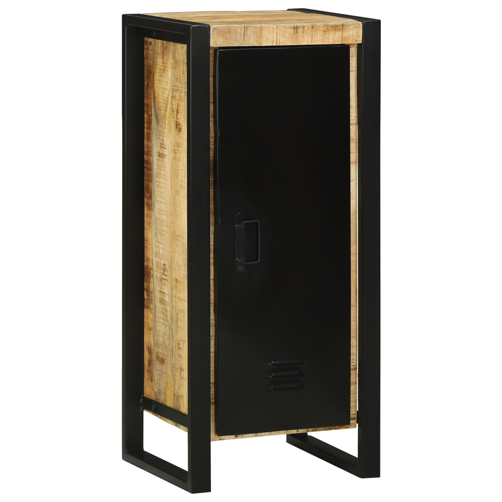 vidaXL Badkamer Wandkast 40x35x90 cm Massief Ruw Mangohout